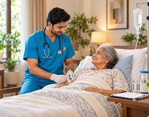 Bedridden Elderly Patients